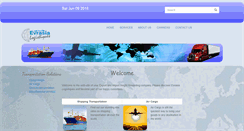 Desktop Screenshot of evrasia-freight.com